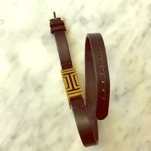 Tory Burch Fitbit Double Wrap Wrist Band